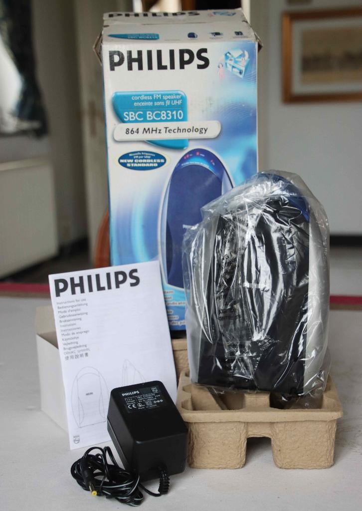 Draadloze Speaker Philips SBC BC8310, Audio, Tv en Foto, Philips, Ophalen of Verzenden, Zo goed als nieuw, 60 tot 120 watt