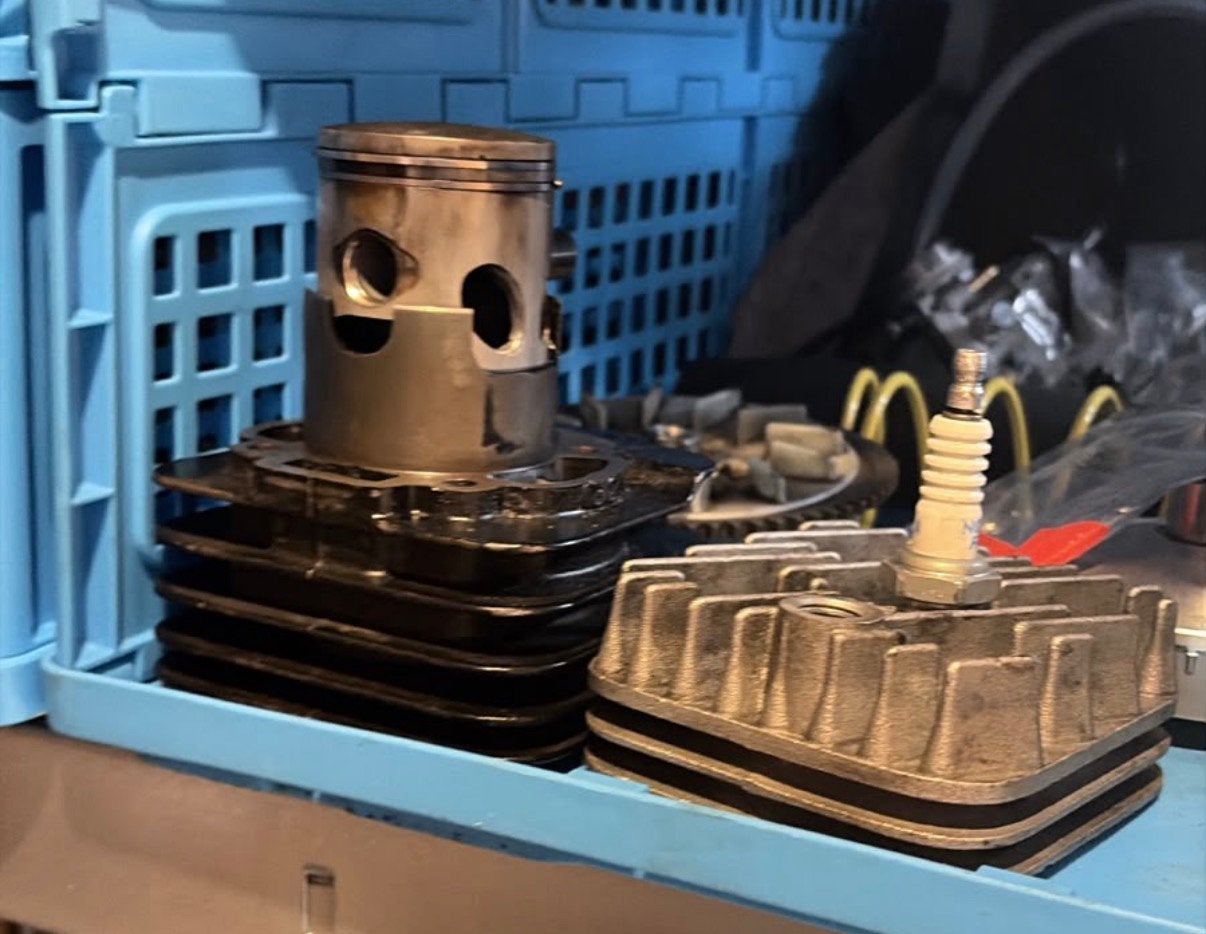Kit cylindre DR 70 piaggio, Enlèvement ou Envoi, Comme neuf, Cylindre, Piaggio