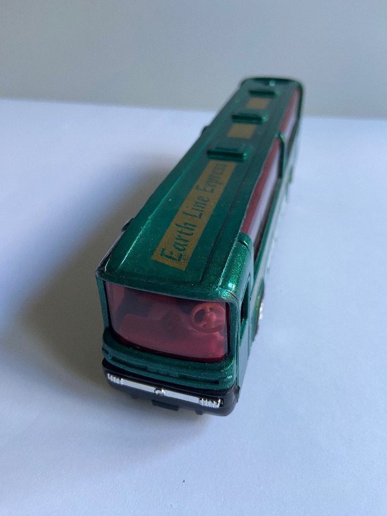 Bus en métal vert : 18x4x6 cm, Enlèvement ou Envoi, Comme neuf