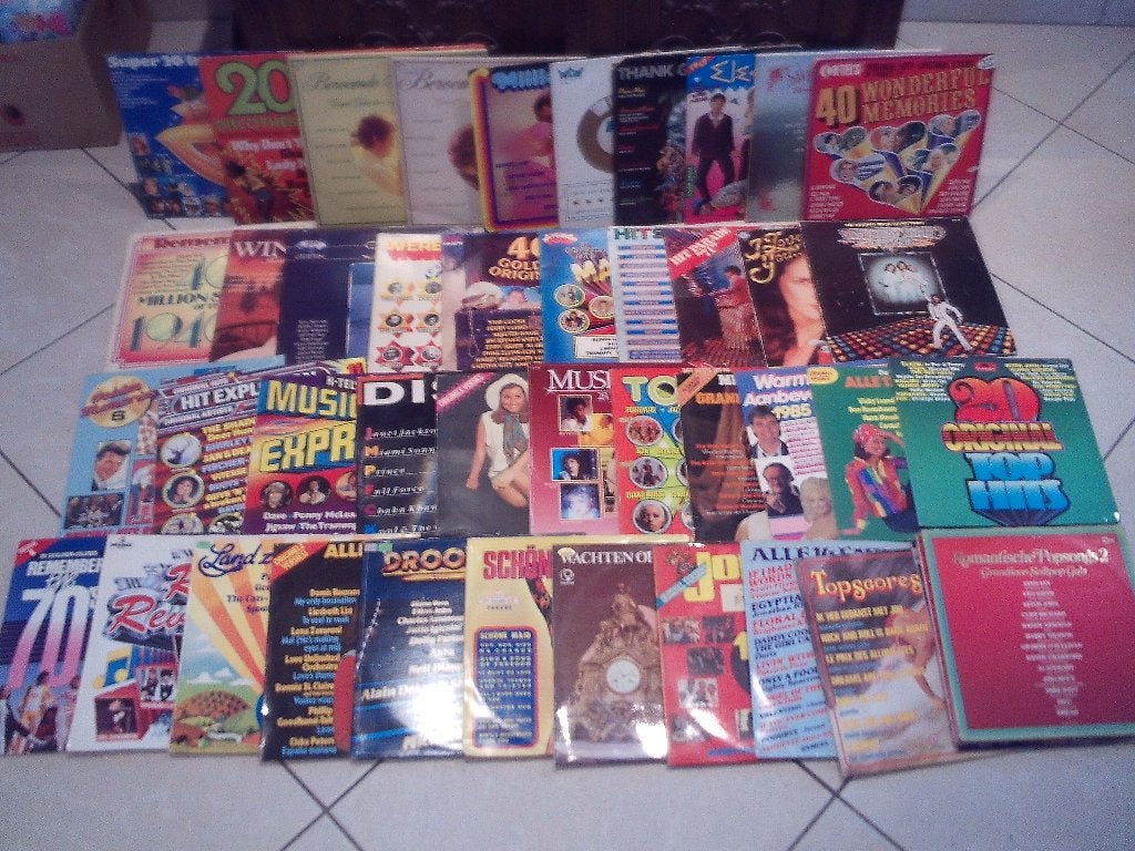 65 Prima Verzamel LP's - jaren 50-60-70-80, Cd's en Dvd's, Ophalen of Verzenden, Zo goed als nieuw, LP