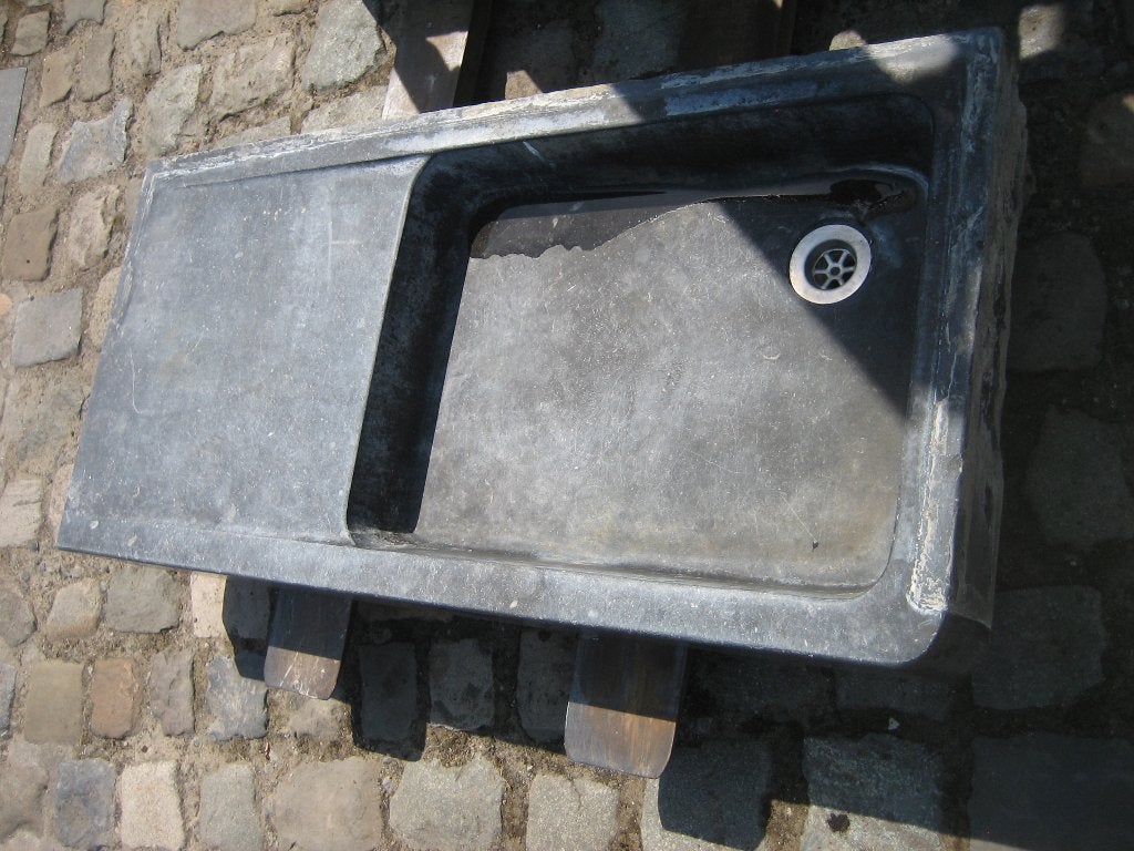 mooie oude arduinen pompbak,gootsteen, Huis en Inrichting, Ophalen, Gebruikt, 100 tot 150 cm