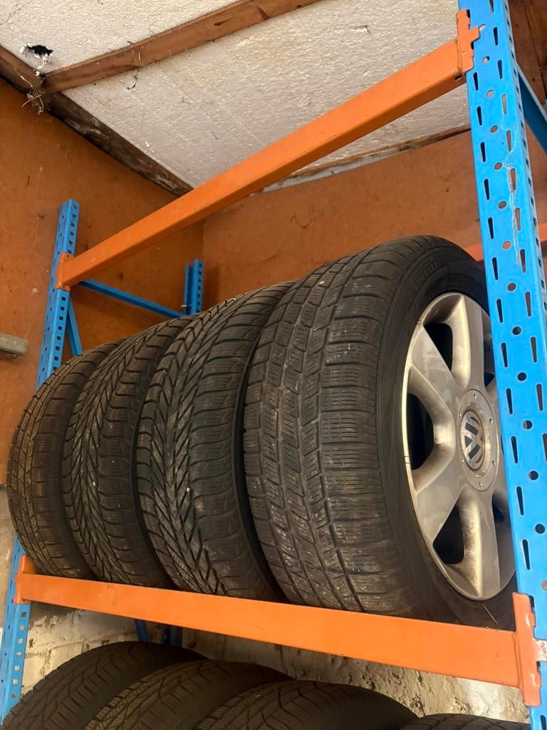 Winterbanden op velgen, Auto-onderdelen, Banden en Velgen, Ophalen, Winterbanden, Velg(en)