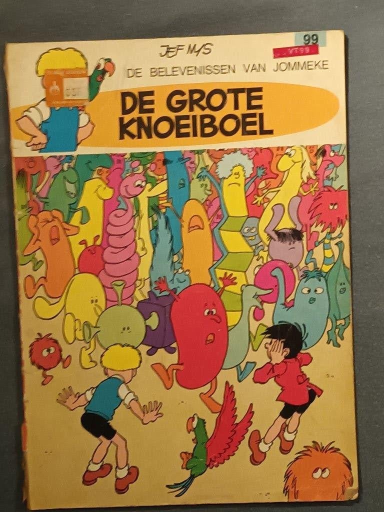 Jommeke 99: de grote knoeiboel, Boeken, Eén stripboek, Ophalen of Verzenden, Gelezen