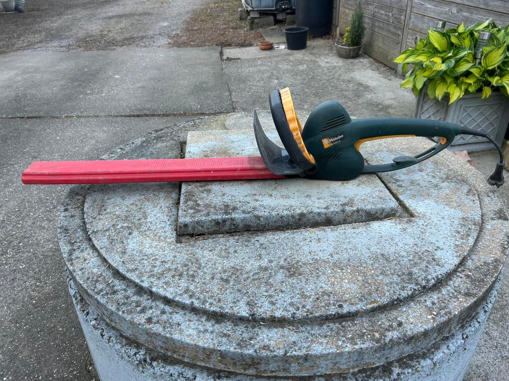 Elektrische heggenschaar Metabo, Enlèvement, Utilisé, Électrique