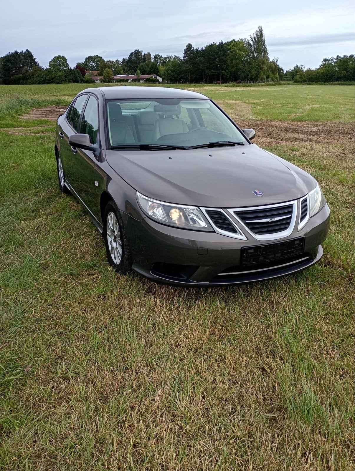 Saab 9-3 - 1.9tdi -2007- 72000 km !!!, Voorwielaandrijving, 4 deurs, Beige, 4 cilinders