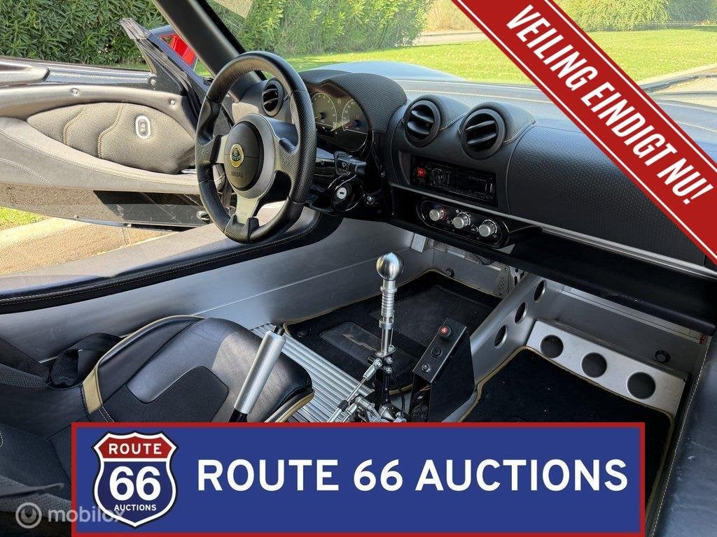 Lotus Exige LF1 | 2017 | Route 66 Auctions, Auto's, Gebruikt, Zwart, Bedrijf, Handgeschakeld