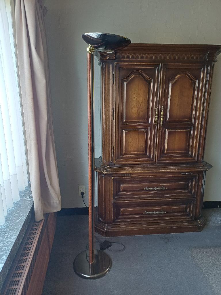 Staan lamp, Ophalen, Gebruikt, Klassiek, Metaal