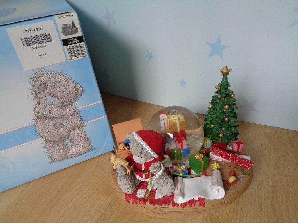 ME  TO YOU snowglobe, Ophalen of Verzenden, Zo goed als nieuw, Beeldje, Me To You