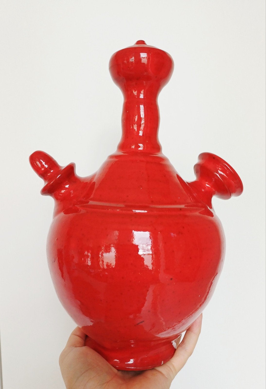 Cruche à eau/vin rouge vintage, Enlèvement ou Envoi