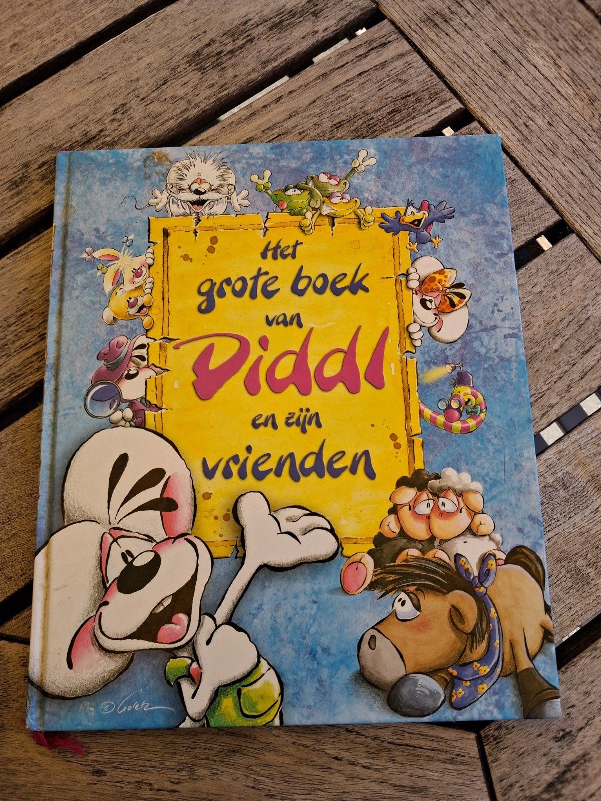 Het Grote Boek van Diddl en zijn Vrienden., Enlèvement, Diddl, Utilisé, Papier, Carte ou Papeterie