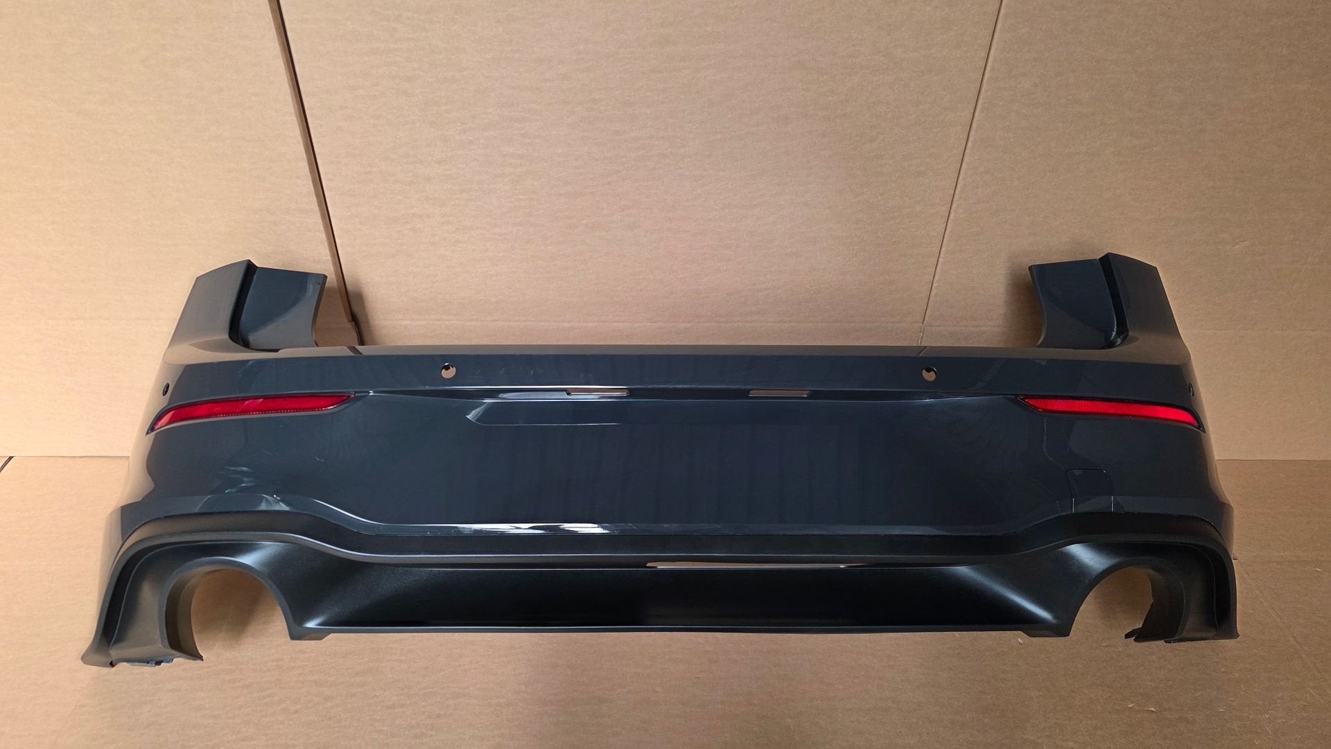 VW GOLF VIII 8 GTI ACHTERBUMPER 4xPDC L I7F VOLKSWAGEN ORGIN, Gebruikt, -, Volkswagen, Ophalen of Verzenden