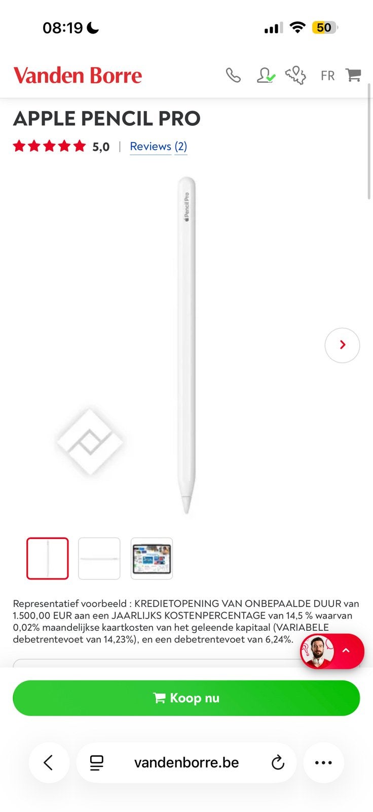apple pencil pro, Informatique & Logiciels, Tablettes graphiques, Enlèvement, Comme neuf