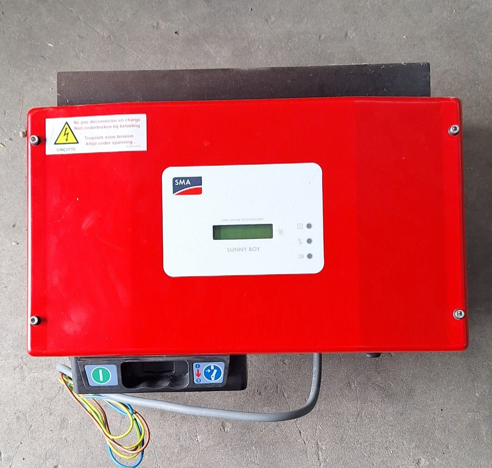 onduleur SMA SB 2100TL, Enlèvement, Utilisé, Autres types, 200 watts-crêtes ou plus