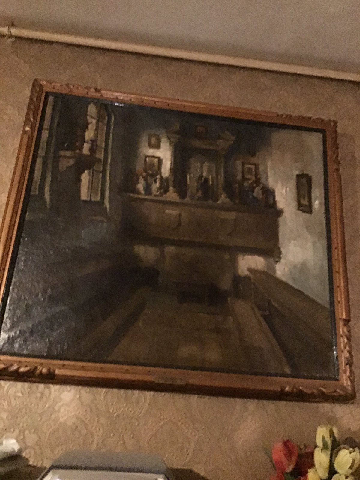 Schilderij antiek, Ophalen