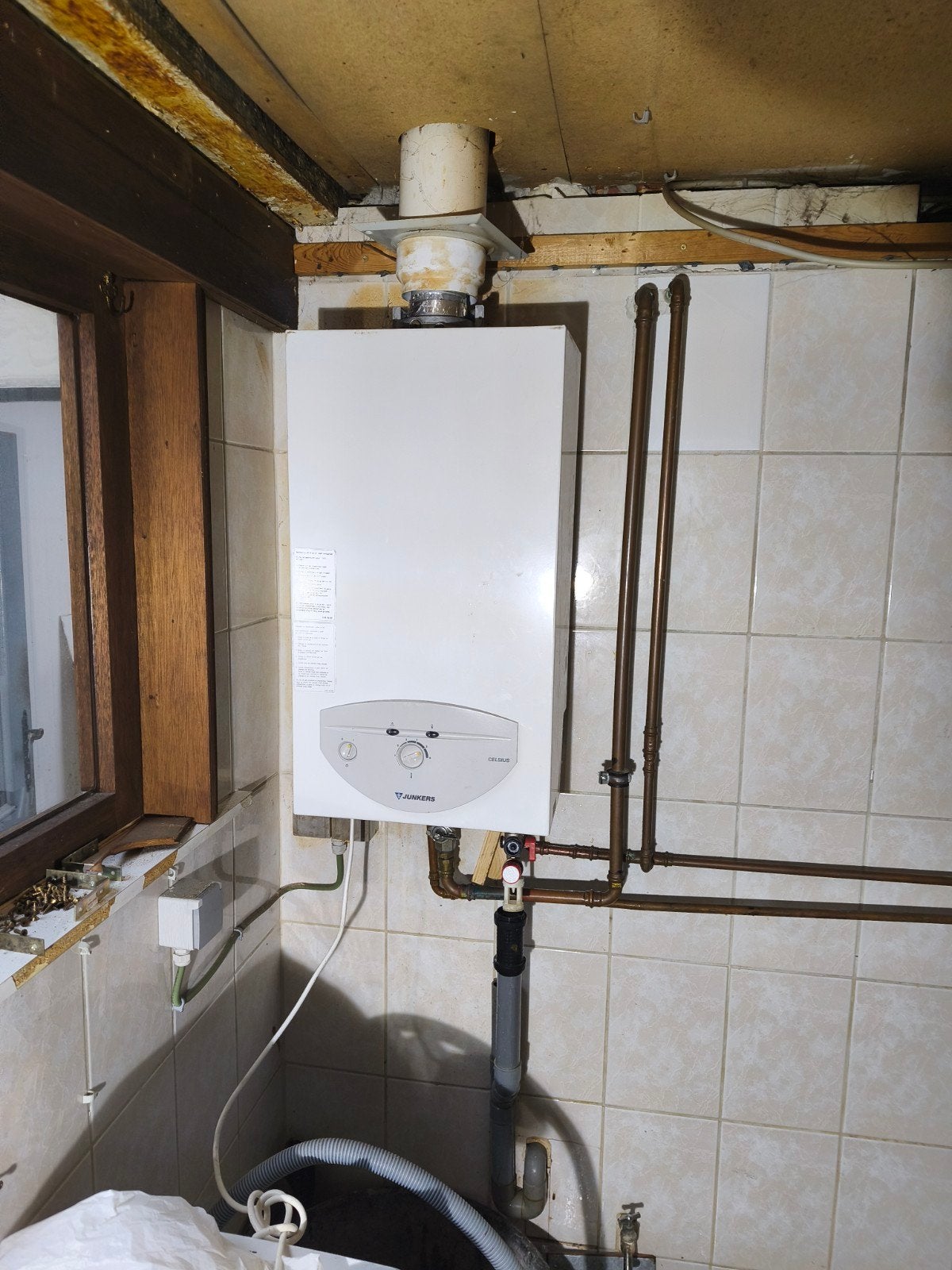 gas boiler, Doe-het-zelf en Bouw, Ophalen, Boiler