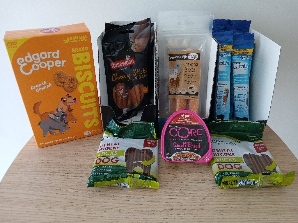 Assortiment Hondensnacks 20 producten Nieuw, Ophalen of Verzenden, Hond
