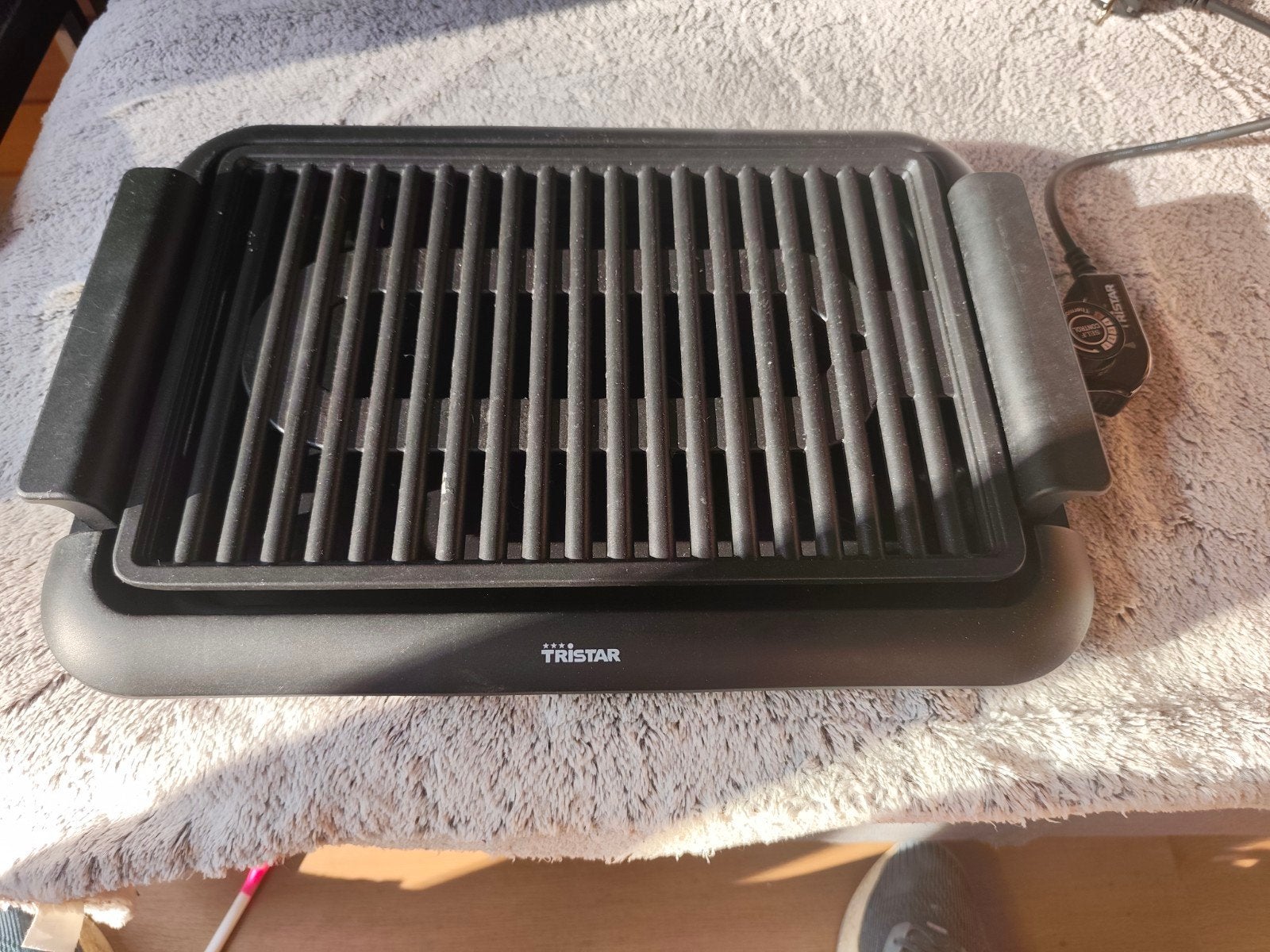 Grill de table électrique Tristar (Barbecue d'intérieur), Ophalen, Uitneembare platen, Zo goed als nieuw