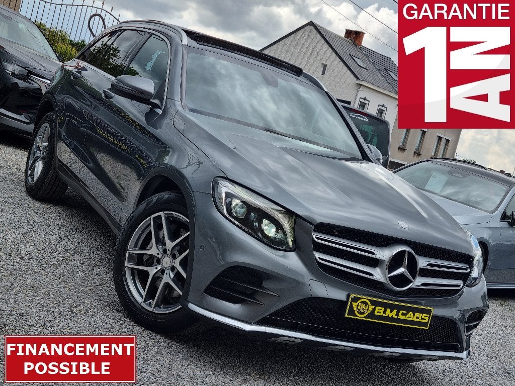 Mercedes-Benz GLC 250 d 4-Matic  PACK AMG  FULL OPTIONS, Cuir, Argent ou Gris, Achat, Euro 6