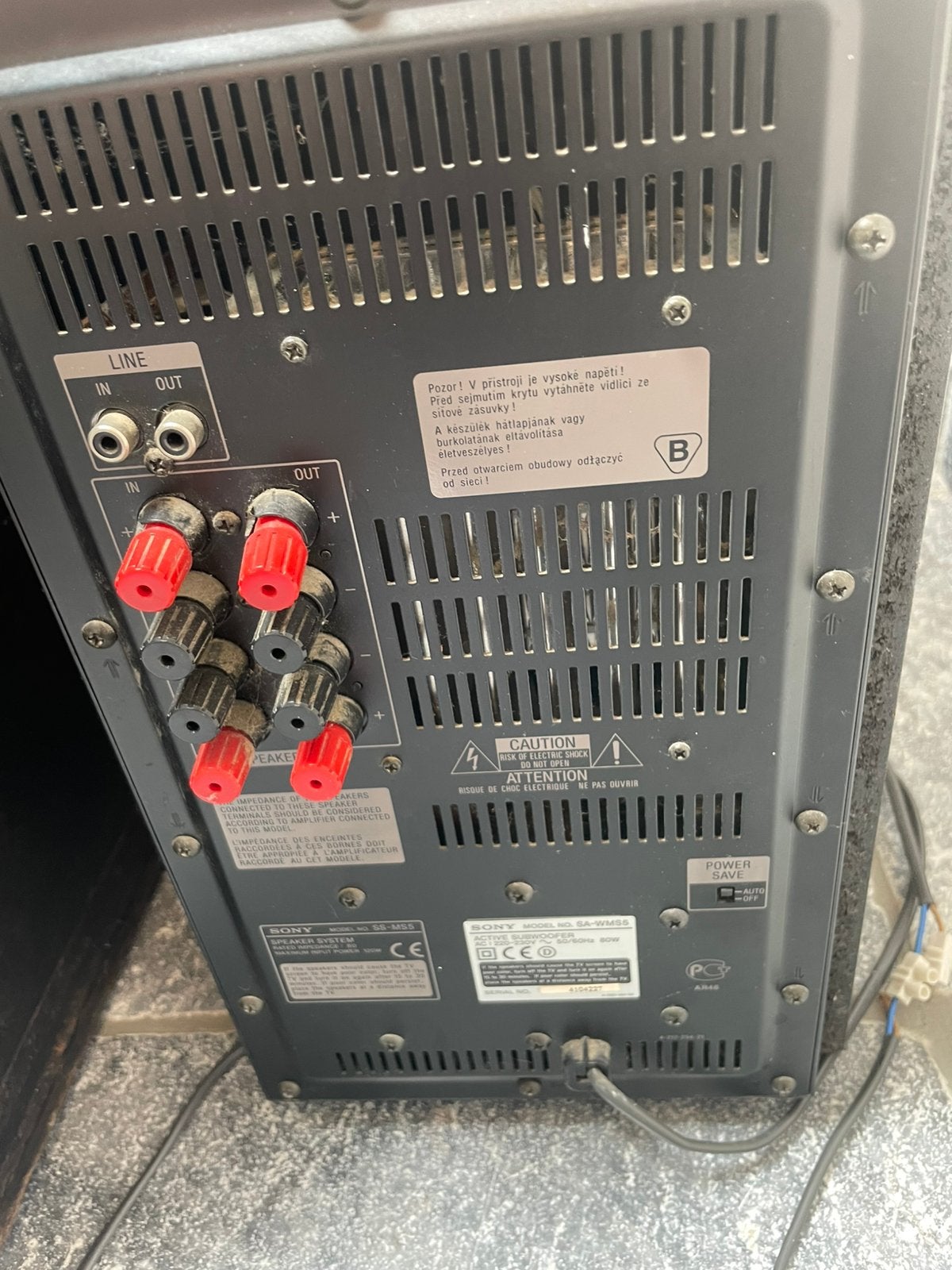 Sony versterker ( gratis), Enlèvement, Comme neuf