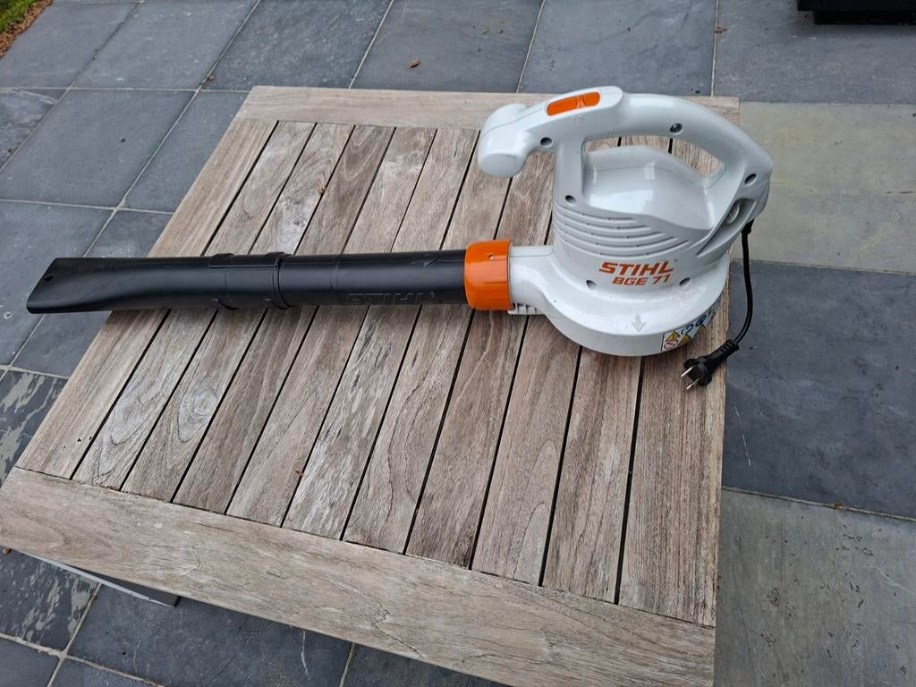 Bladblazer sthil met kabel, Ophalen, Accu