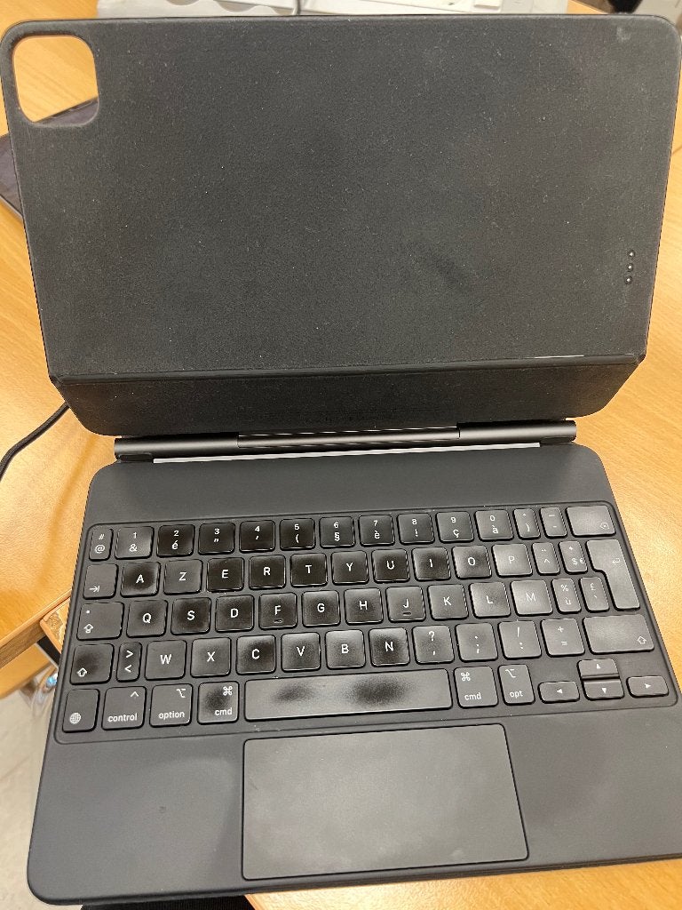 Apple magic keyboard, Informatique & Logiciels, Azerty, Enlèvement, Utilisé, Apple
