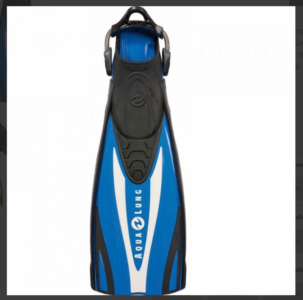 Nieuwe Aqua Lung Buitenvinnen size L aan 72,50€ - Ecocheques, Sports nautiques & Bateaux, Plongée, Enlèvement ou Envoi, Neuf, Palmes de natation ou de plongée