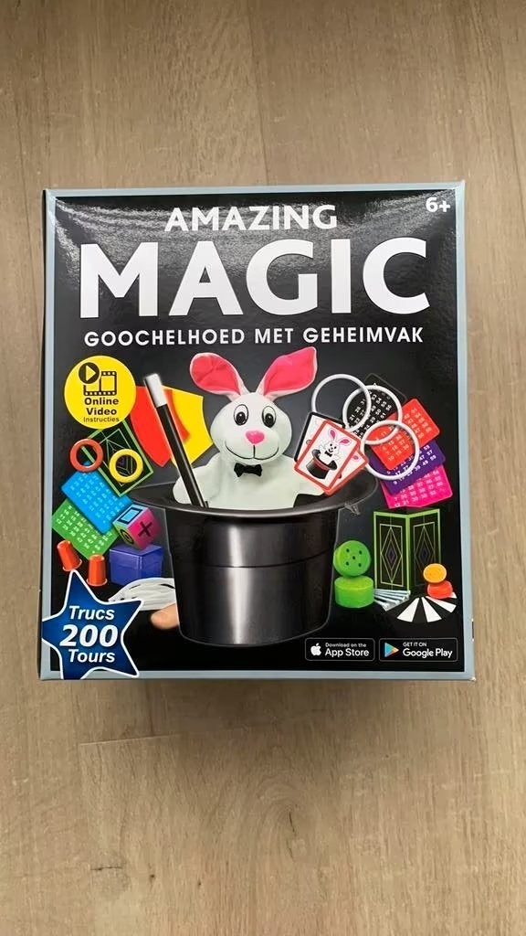 Goocheldoos, Goochelhoed met geheimvak, Ophalen, Zo goed als nieuw