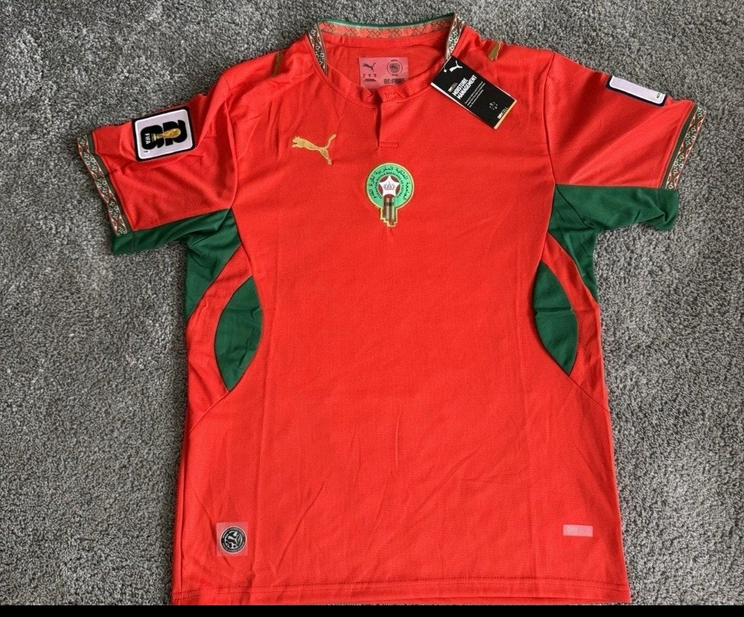 Marokko Thuisshirt Origineel WorldCup Nieuw 2026, Verzenden