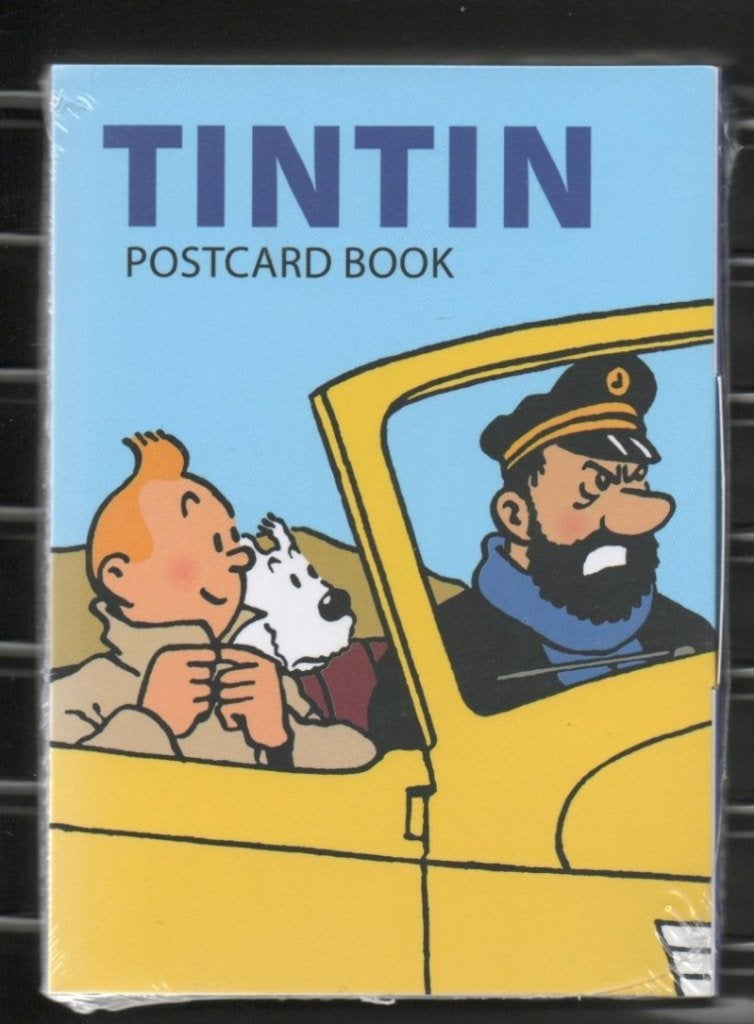 16 Cartes postales sous blister : Hergé : Tintin (voitures), Verzamelen, Postkaarten | Themakaarten, Ophalen