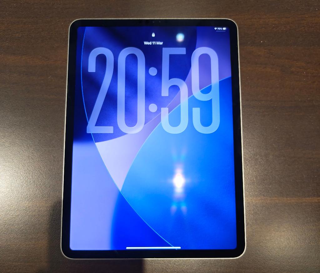 Ipad Pro M2 11" (2022) 256GB WIFI met Apple Pencil, Informatique & Logiciels, Apple iPad Tablettes, Gris, Enlèvement ou Envoi