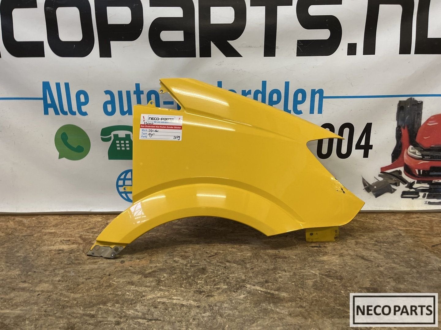 MERCEDES SPRINTER A907 W907 ZIJSCHERM SPATBORD ORIGINEEL, Garde-boue, Utilisé, -, -