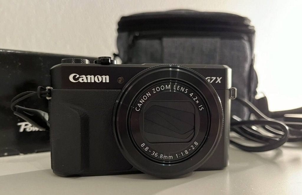 Canon PowerShot G7 X Mark II, Verzenden, Canon, Zo goed als nieuw, Compactcamera
