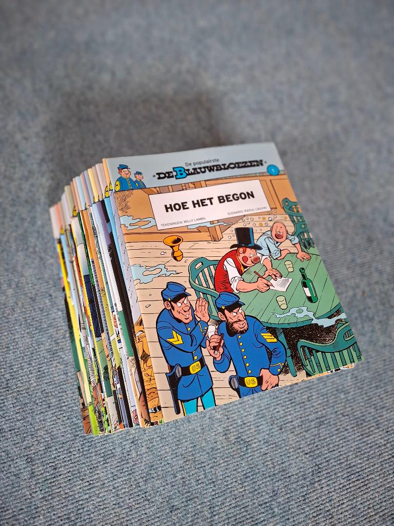 Blauwbloezen - speciale reeks "de populairste", Complete serie of reeks, Ophalen, Nieuw