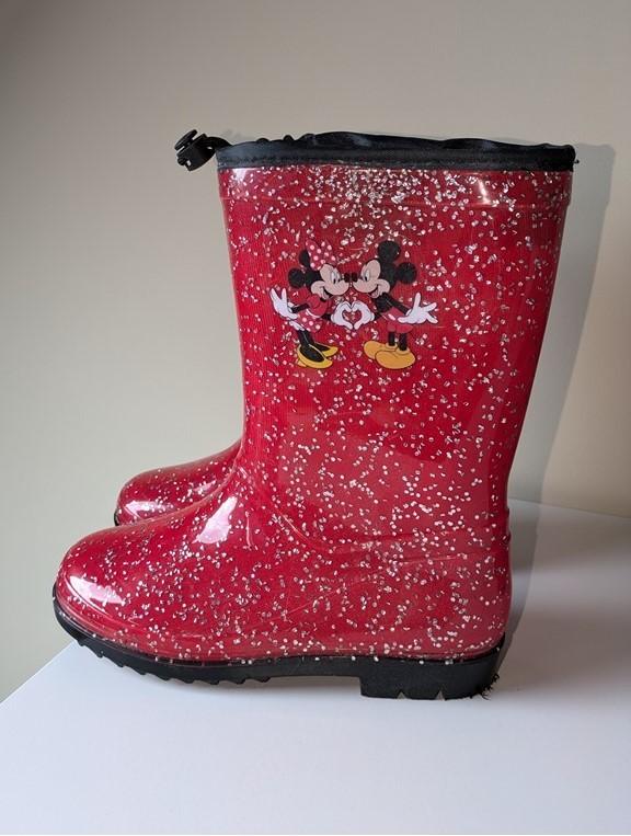 Bottes de pluie Minnie - pointure 33-34, Enlèvement, Comme neuf, Bottes