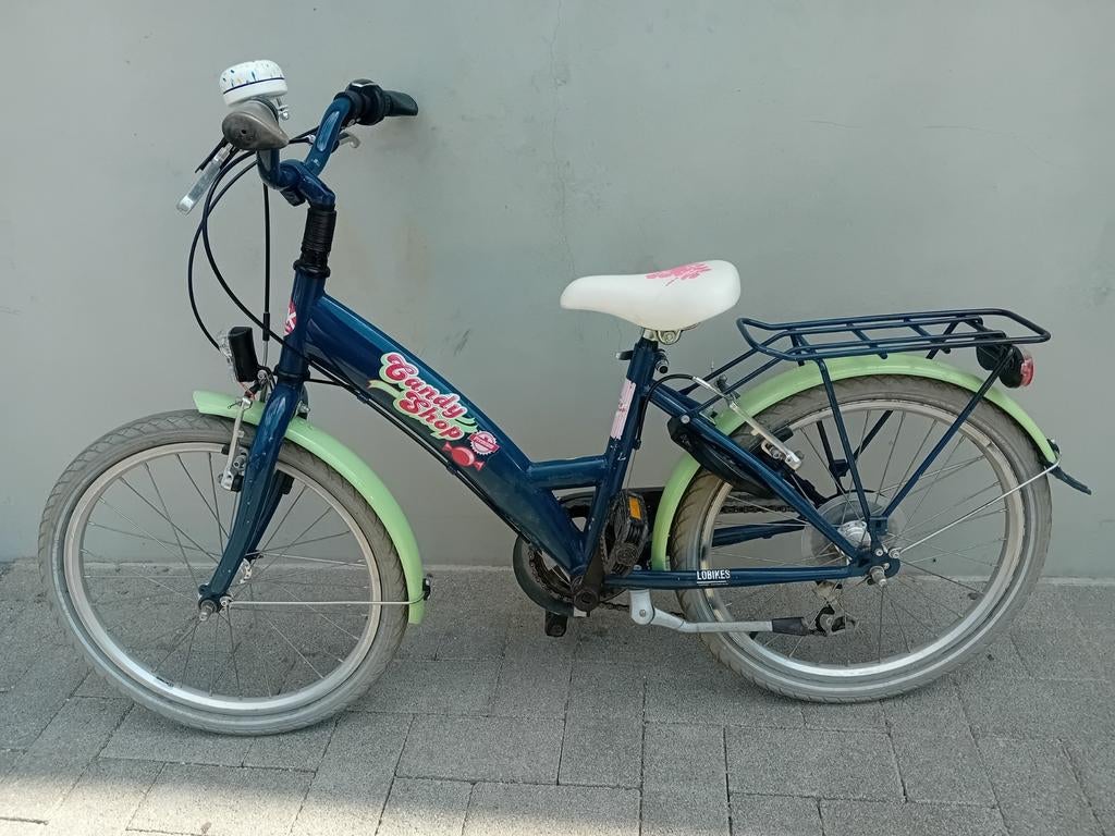 Meisjesfiets BFK Candy Shop 20inch 6speed NIEUWPRIJS 369€ 🚴, Ophalen, Gebruikt, Cruiser, Velgrem