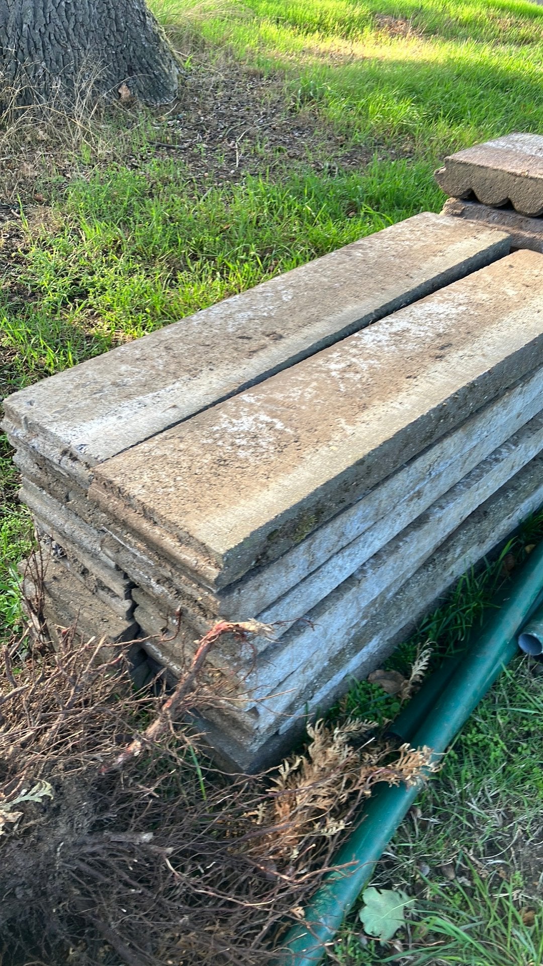Betonplaatjes, Tuin en Terras, Ophalen, Zo goed als nieuw