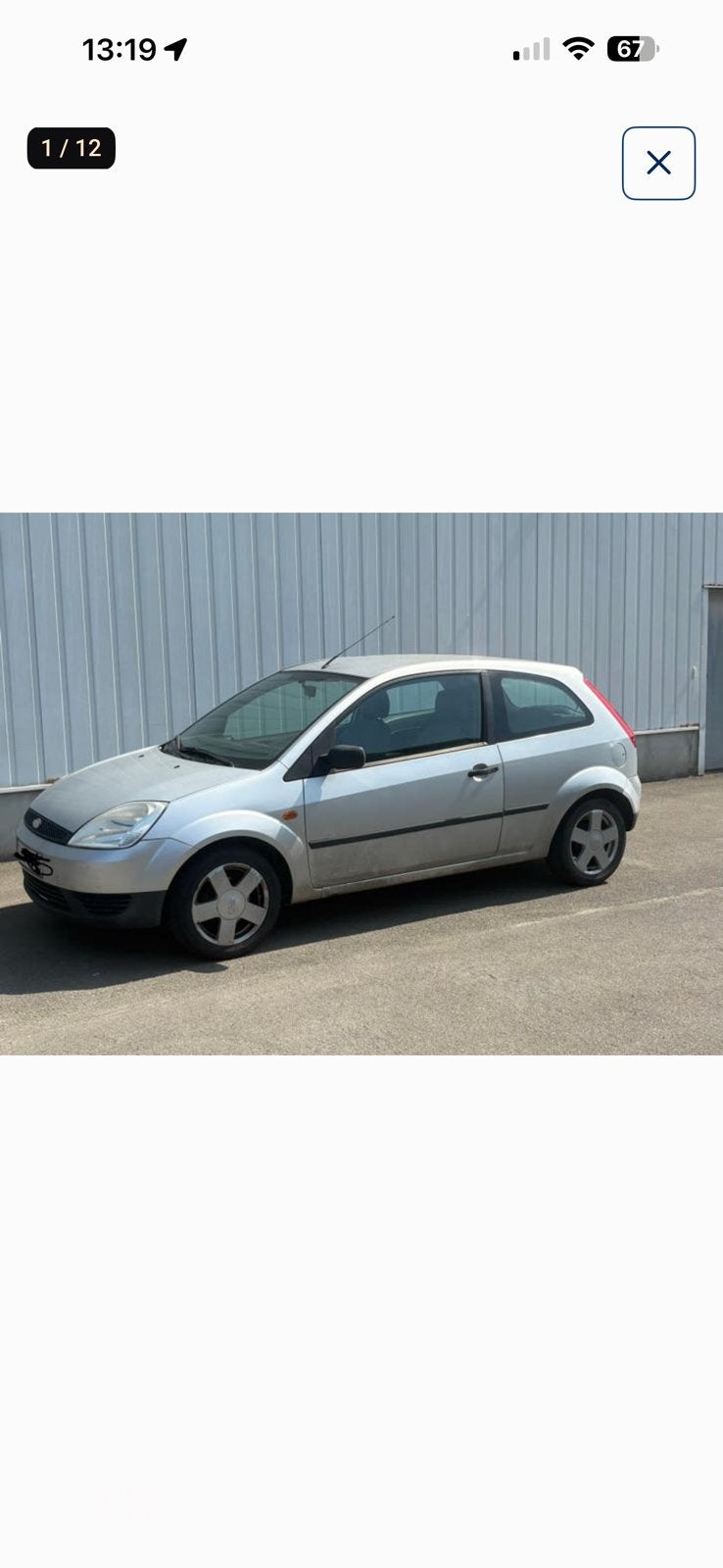 Ford Fiesta 1.2 essence 2003, Autos, Achat, Boîte manuelle, Particulier, Fiësta