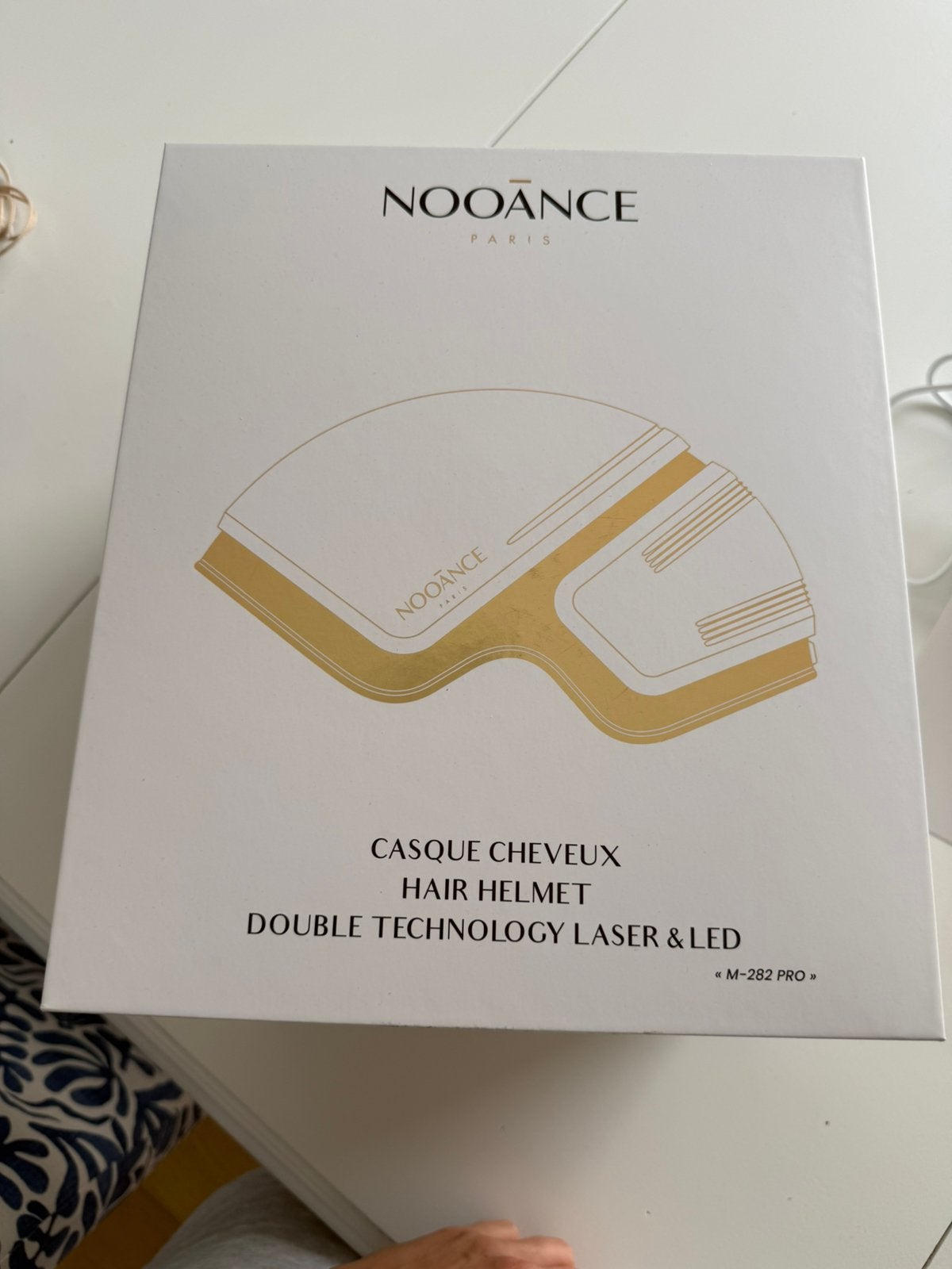 Casque cheveux led/laser Nooance neuf/ acheté fin mai 2026, Enlèvement