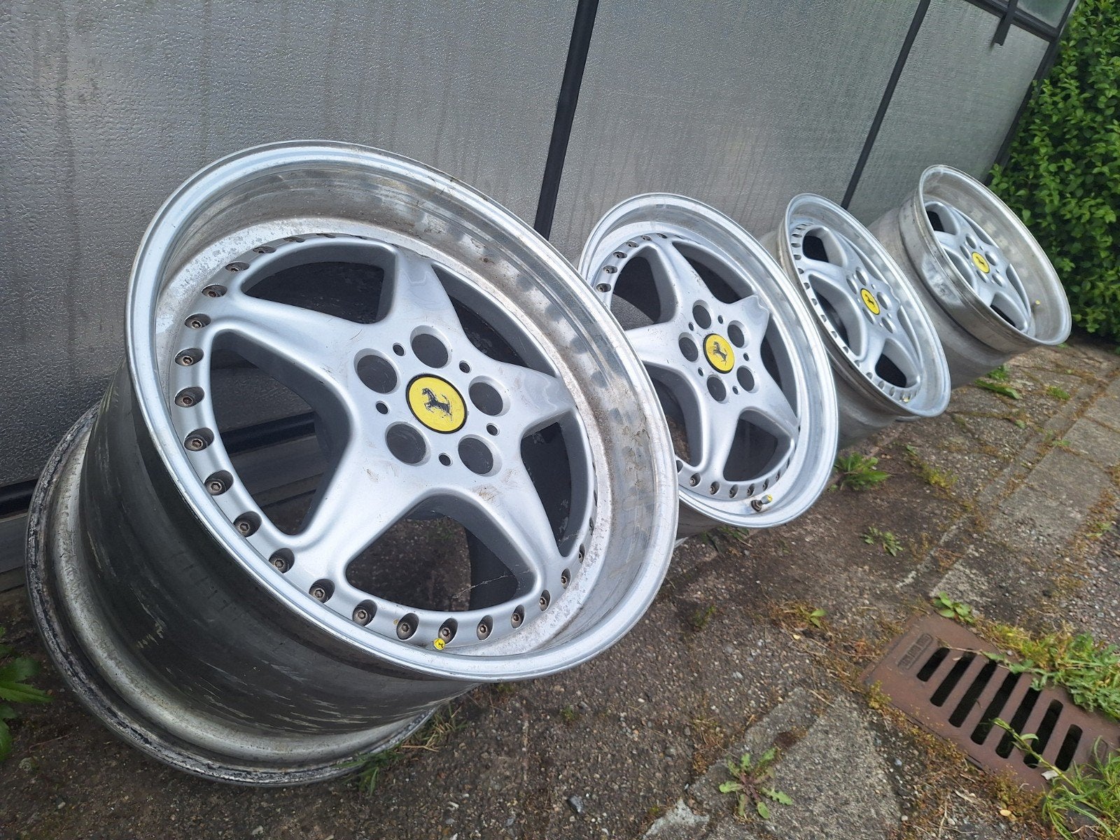 17" Folger Cup4 Braid velgen 5x108 Ferrari Volvo Ford BBS OZ, Auto-onderdelen, Ophalen of Verzenden