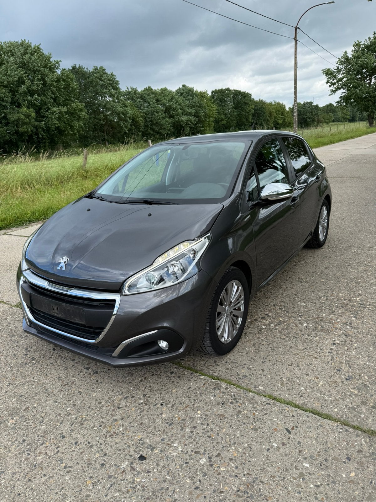 PEUGEOT 208 1.2 BENZINE 2018 BLANCO KEURING EN GARANTIE, Autos, Argent ou Gris, Achat, Entreprise, Boîte manuelle
