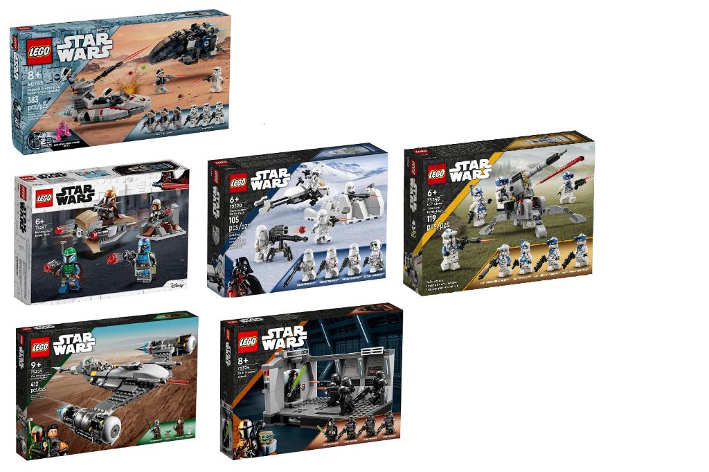 LEGO star wars 75267 75320 75345 75325 75324 40755, Neuf, Star Wars, Lego, Ensemble complet