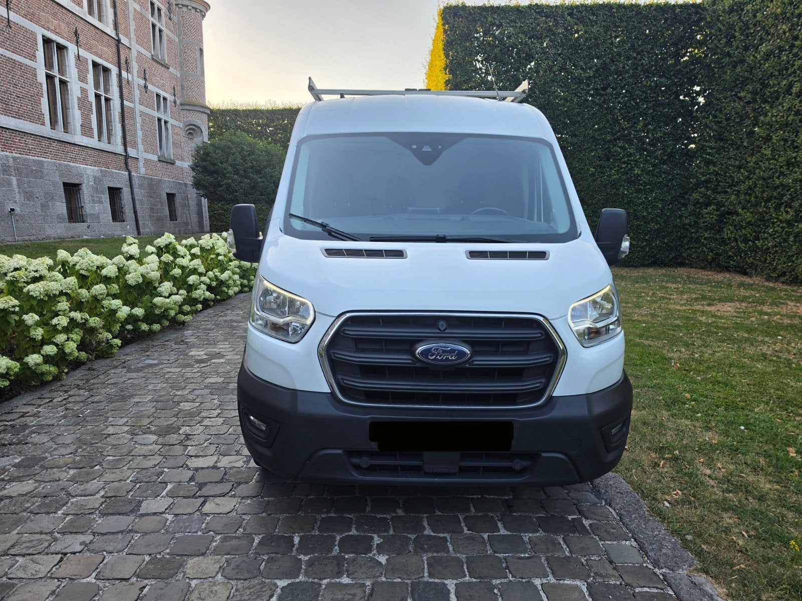 Ford Transit L2H2 Facelift – Automaat – Euro 6d-TEMP - 2021, Stof, 1989 cc, 4 cilinders, Wit