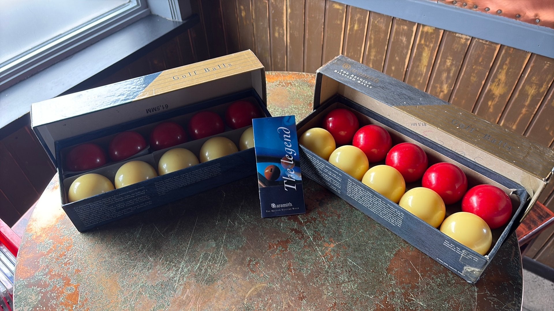 2 sets aramith biljart ballen, Sport en Fitness, Biljarten en Poolen, Ophalen, Gebruikt