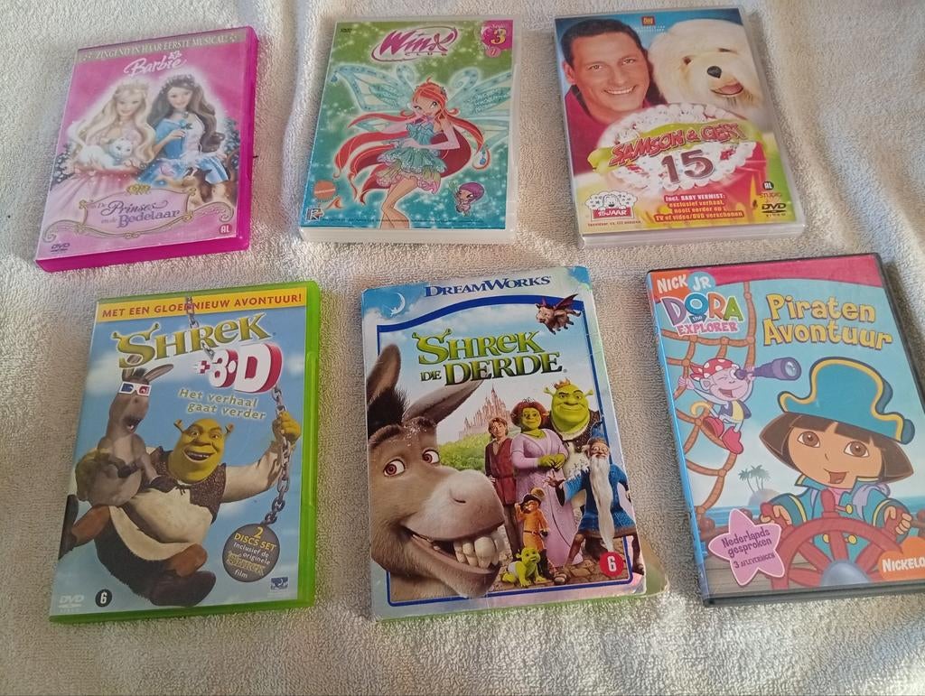 Kinder dvd's, Ophalen