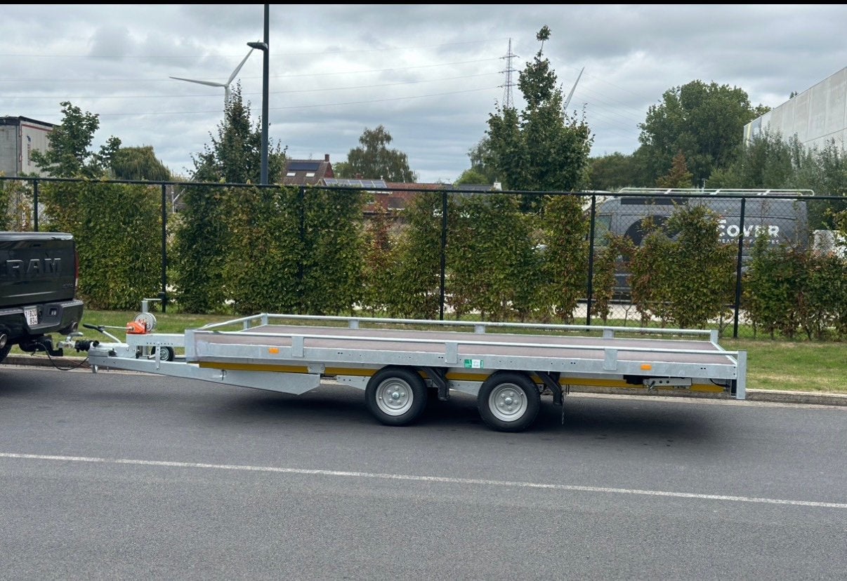 Eduard trailer incl rampen nieuw, Auto diversen, Ophalen, Nieuw
