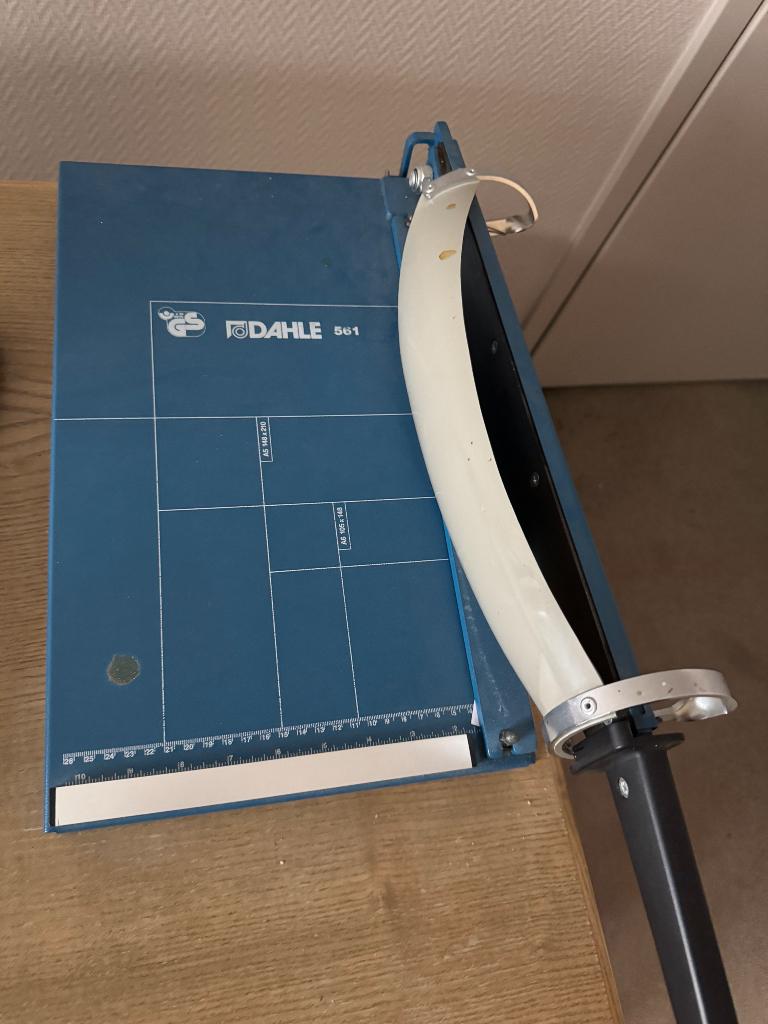 Snijmachine papier, Diversen, Bureau-accessoires, Ophalen, Gebruikt