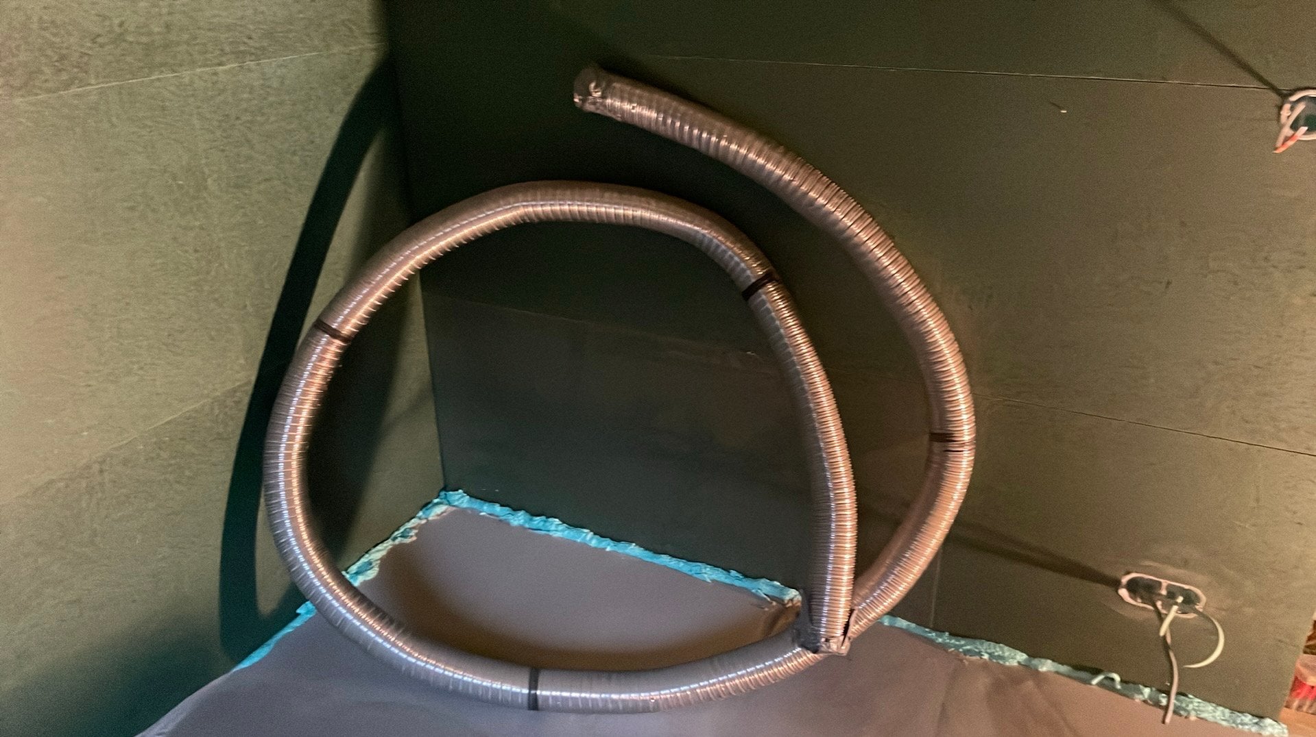 Dubbelwandige inxo flexibel, Ophalen, Zo goed als nieuw, Inox
