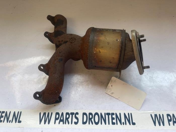 Collecteur d' échappement + catalyseur d'un Volkswagen Cadd, Volkswagen, -, 3 mois de garantie, Utilisé