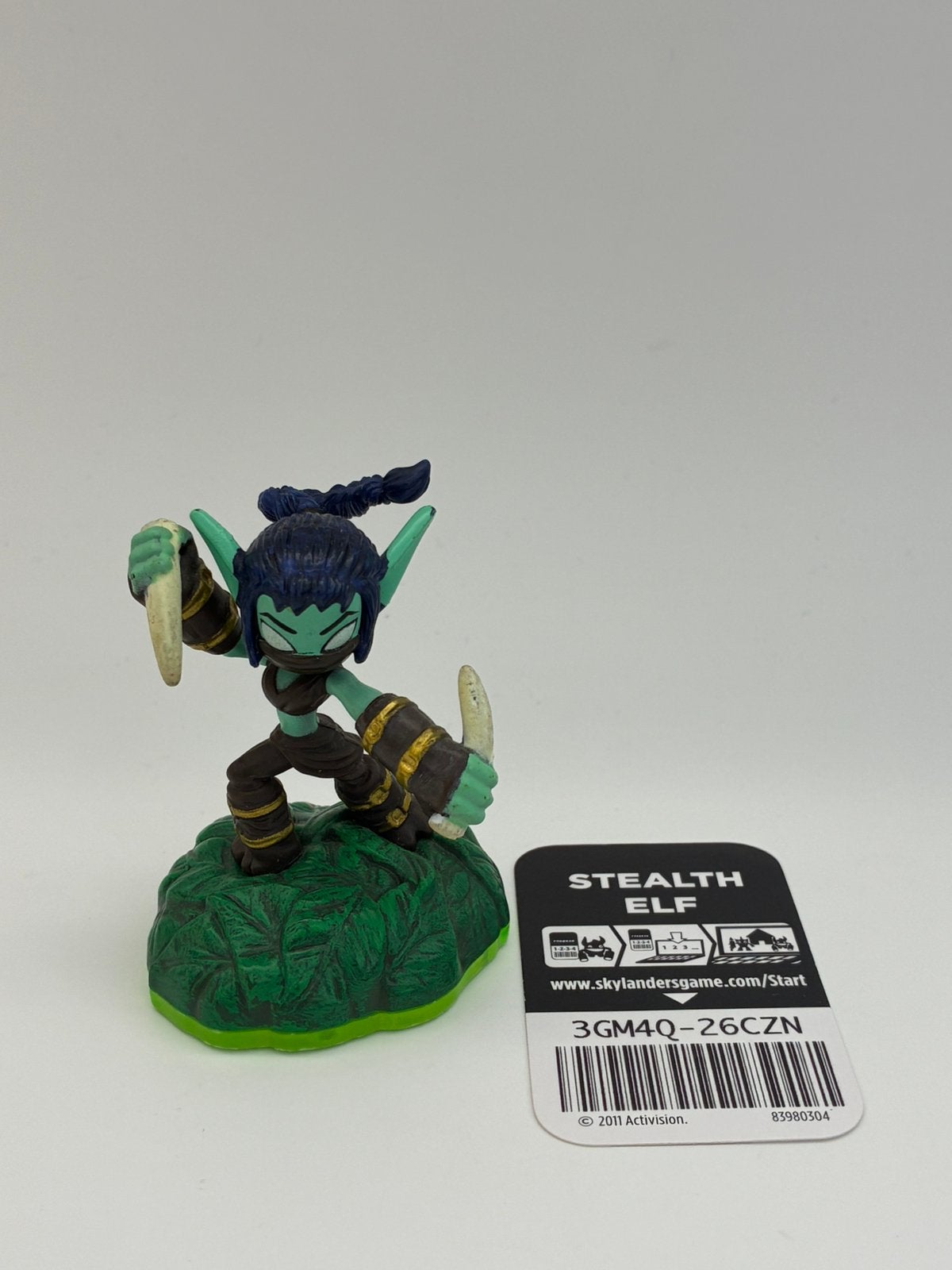 Skylanders Spyro’s Adventure Stealth Elf met code kaartje, Verzenden, Zo goed als nieuw