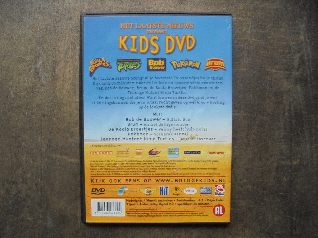 DVD Kids (zie foto's), Enlèvement ou Envoi, Dessin animé, Tous les âges, Autres genres